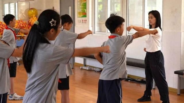 教武术的班主任？来看体育老师钱慧的带班“功夫”