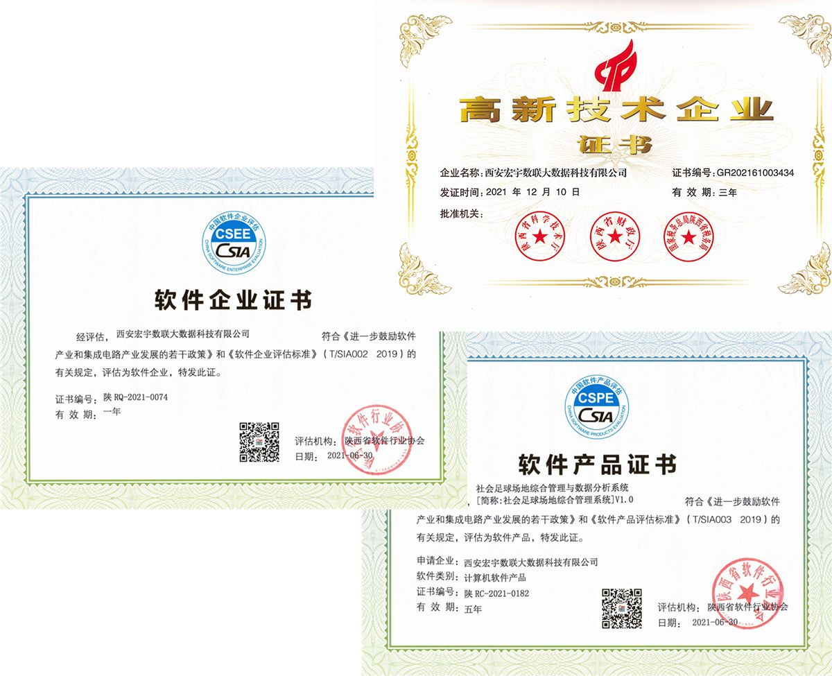 双软企业 + 高新企业